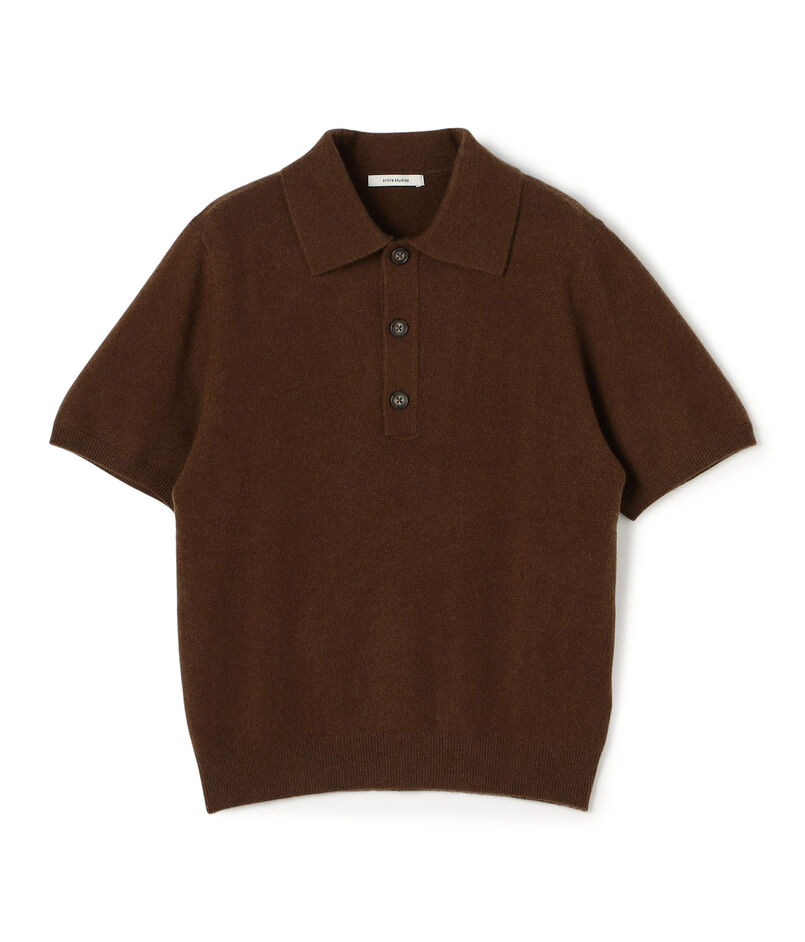 ■entire studios SHORT SLEEVE KNIT PO
