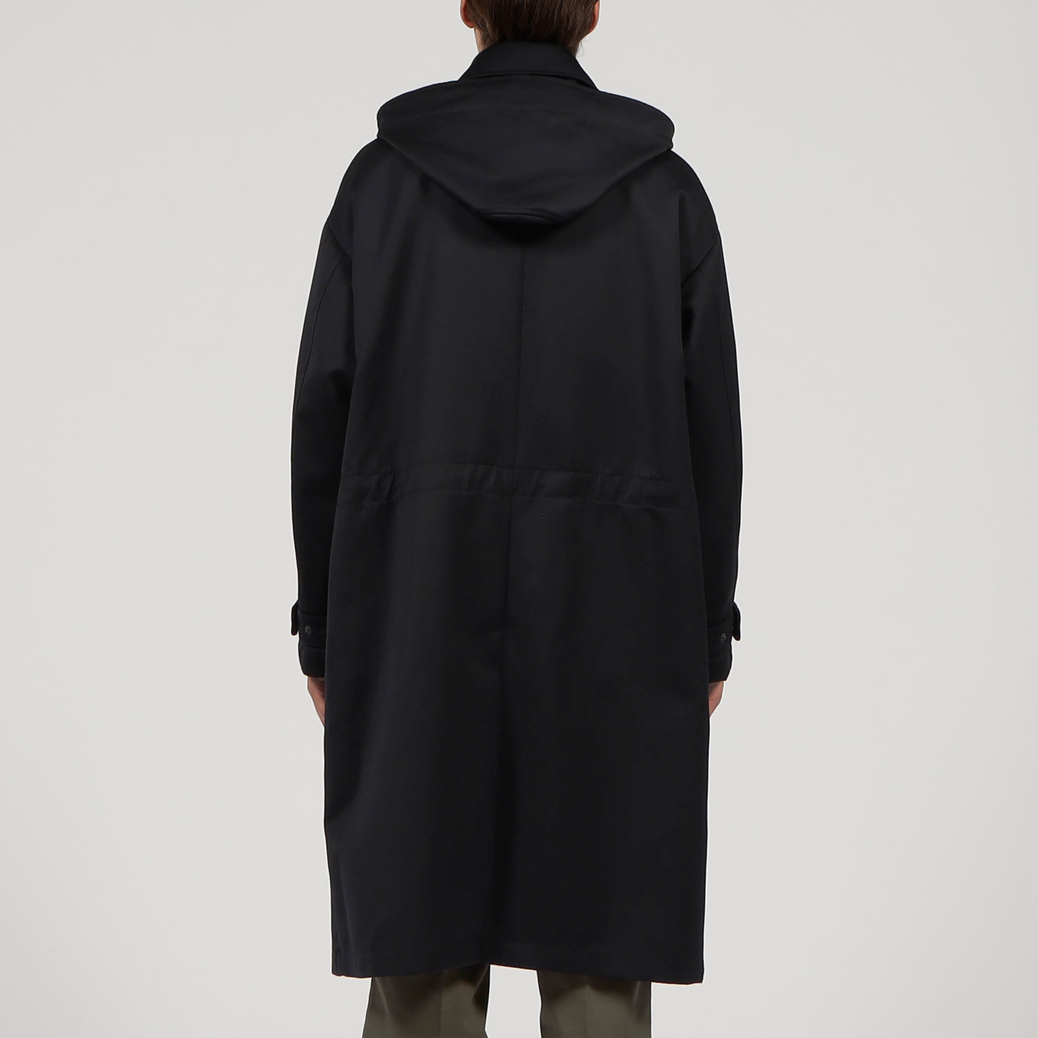 □ウールコットン ステンカラーコート｜トゥモローランド 公式通販