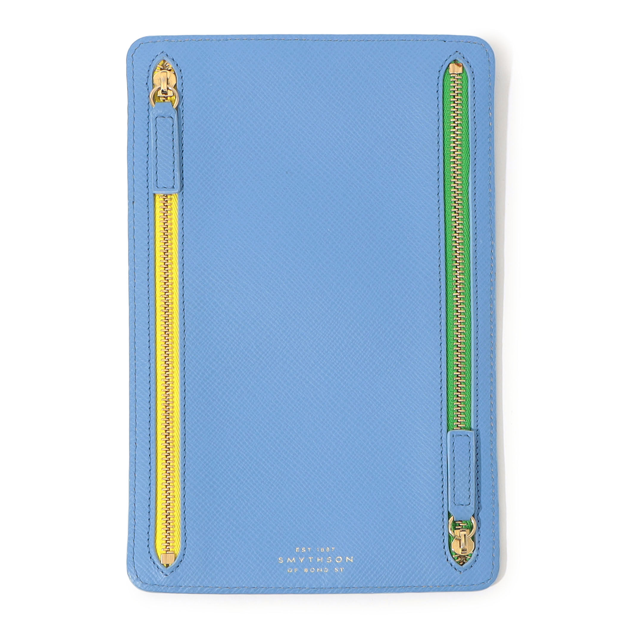 極美品 SMYTHSON カレンシー マルチジップケース レザー パープル 極美品 SMYTHSON カレンシー マルチジップケース レザー