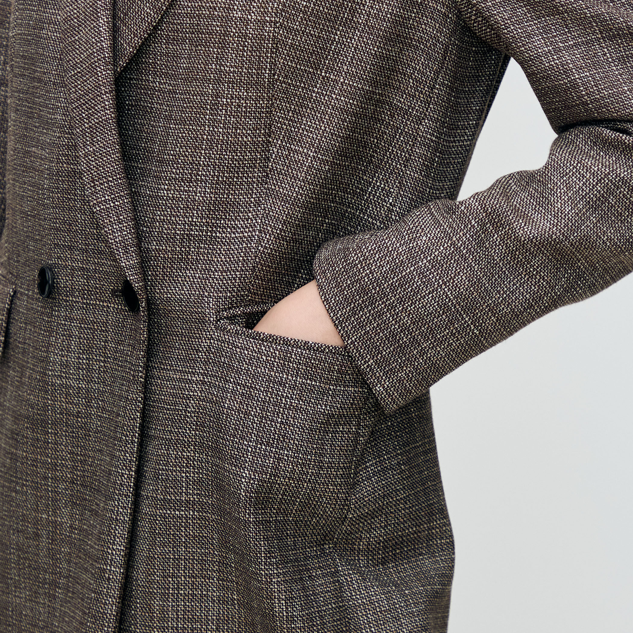 SILK AIR ERICA ダブルブレストジャケット｜トゥモローランド 公式通販