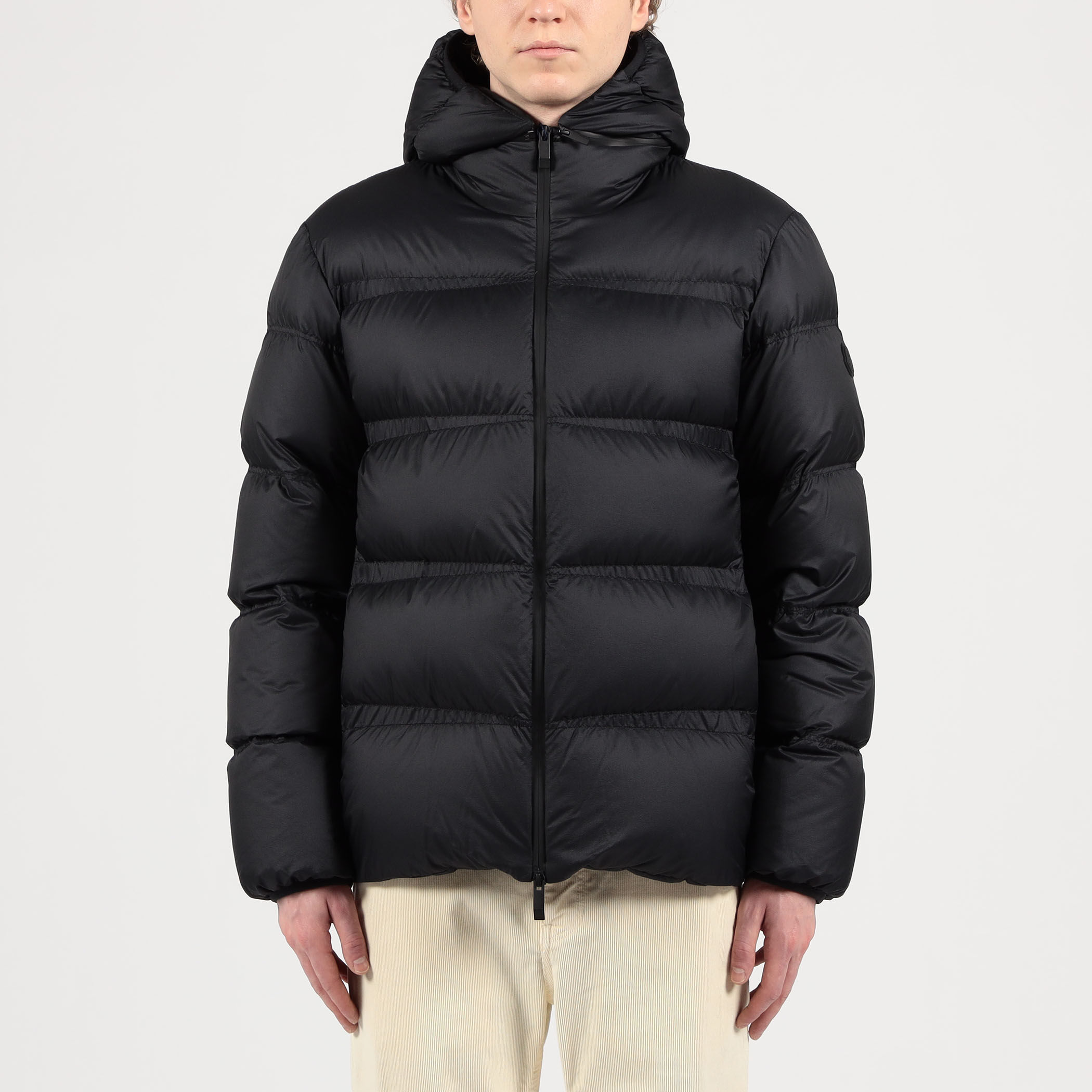 MONCLER MAI MASAC JACKET ナイロン フーデッド ダウンブルゾン