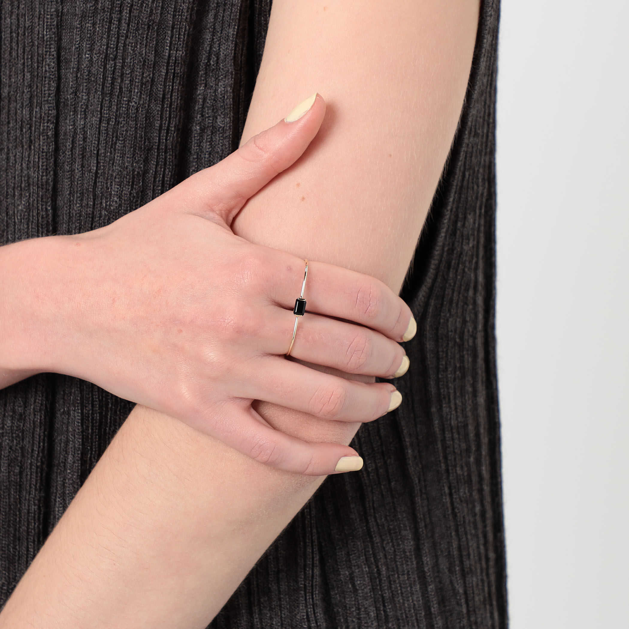 Hirotaka Bird of Paradise Onyx ダブルフィンガーリング