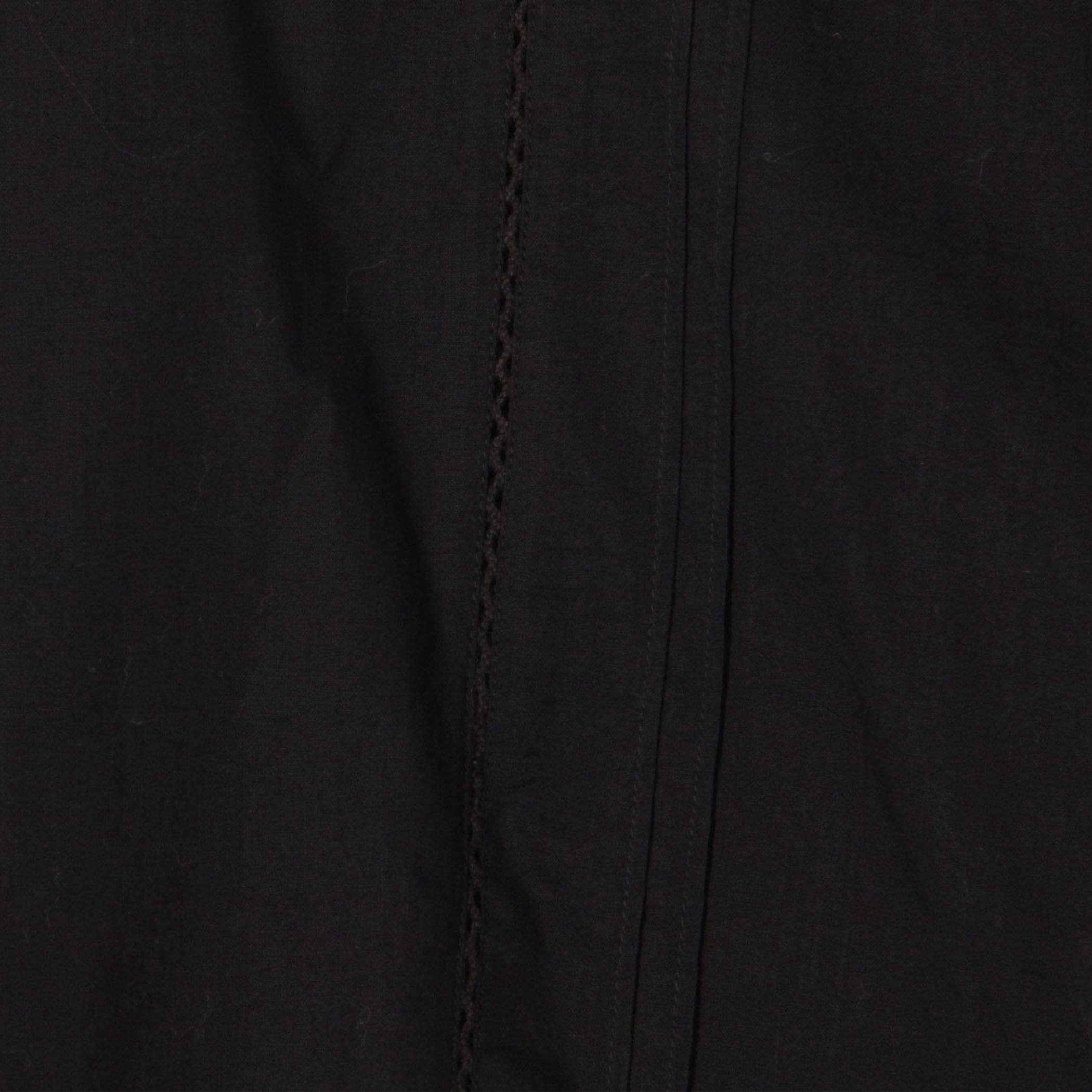 ne Quittez pas CAMBRIC コットンレース プルオーバーブラウス