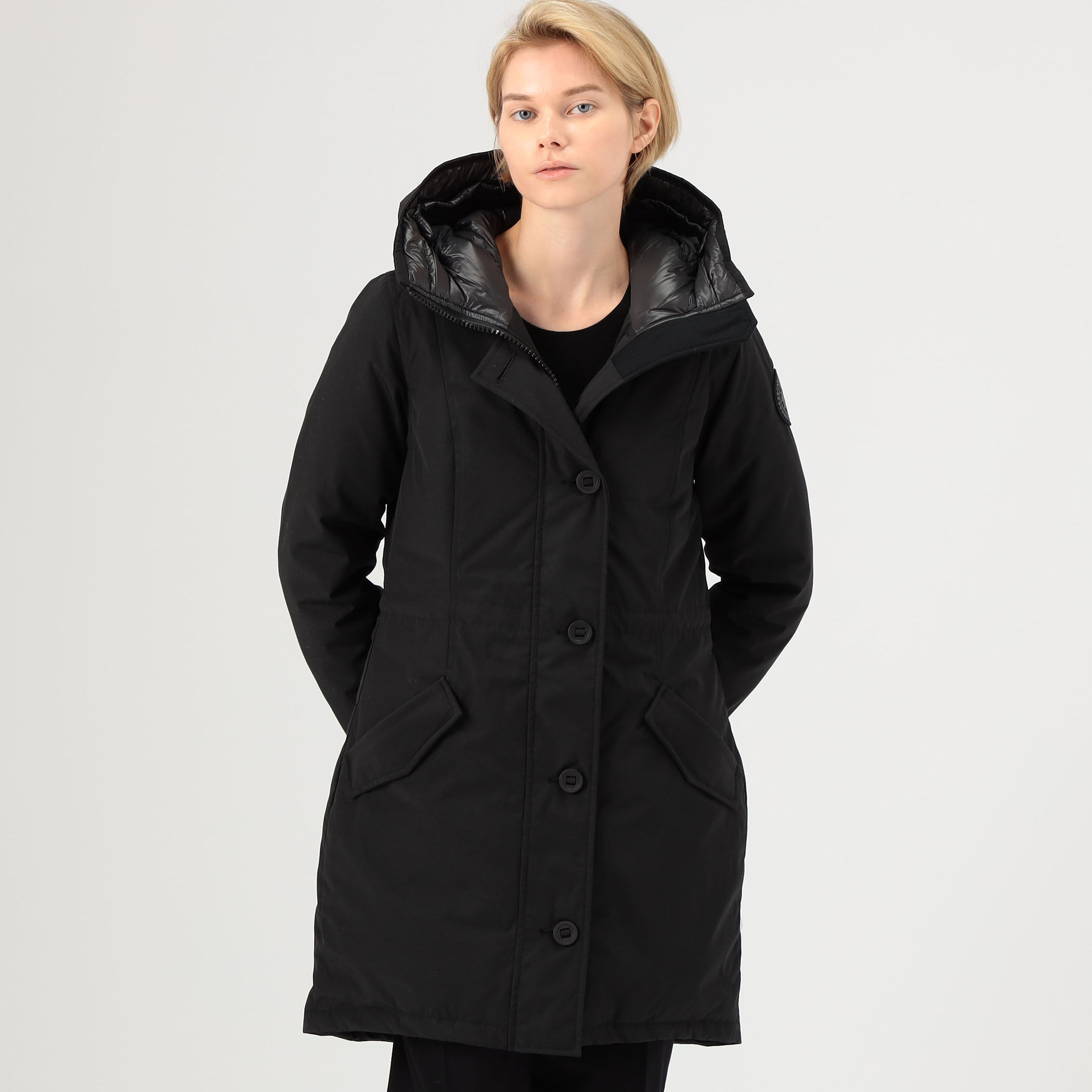 【美品】カナダグース ROSSCLAIR ダウン 黒 Ｍサイズ 2580w-61.jpg