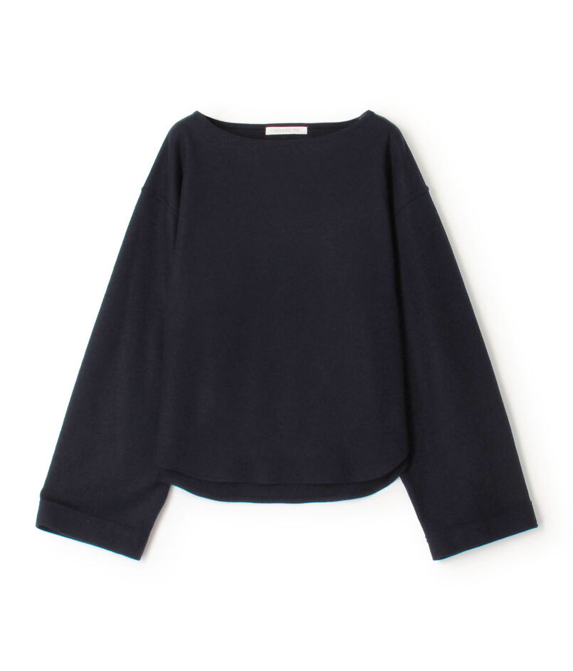 ミルドスムース　ワイドスリーブプルオーバー