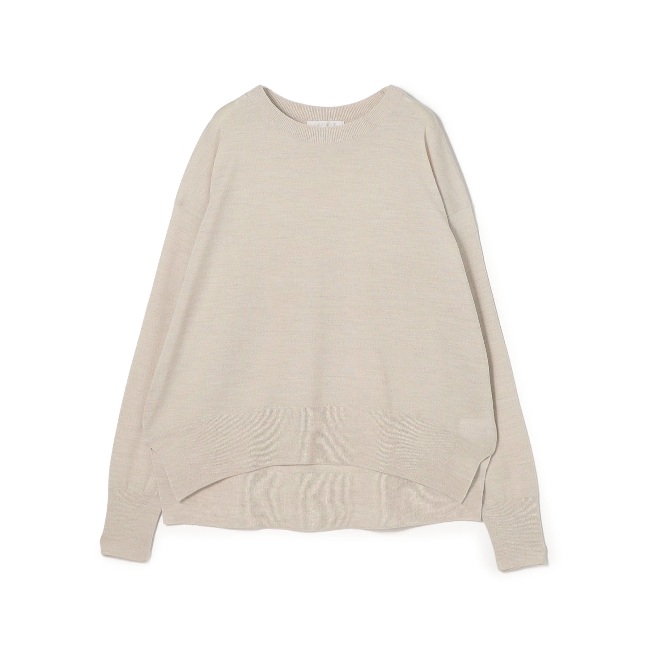 プレーンウール クルーネックプルオーバー｜トゥモローランド 公式通販