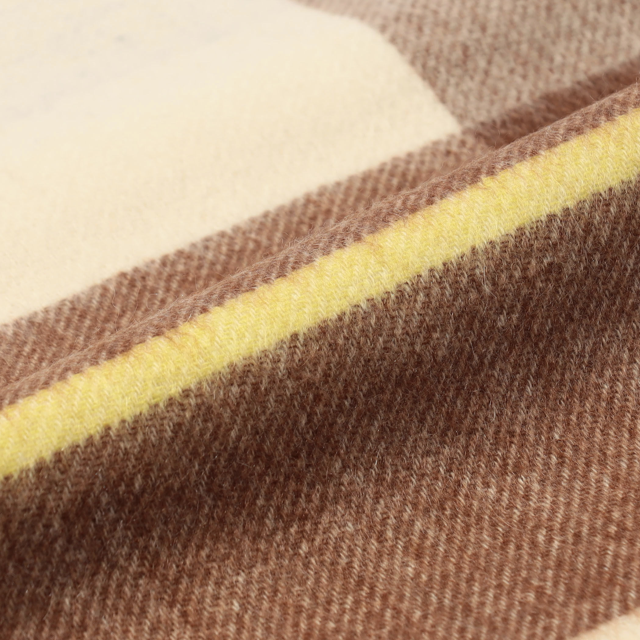 TOMORROWLAND カシミヤ ダブルフェイス チェックストール