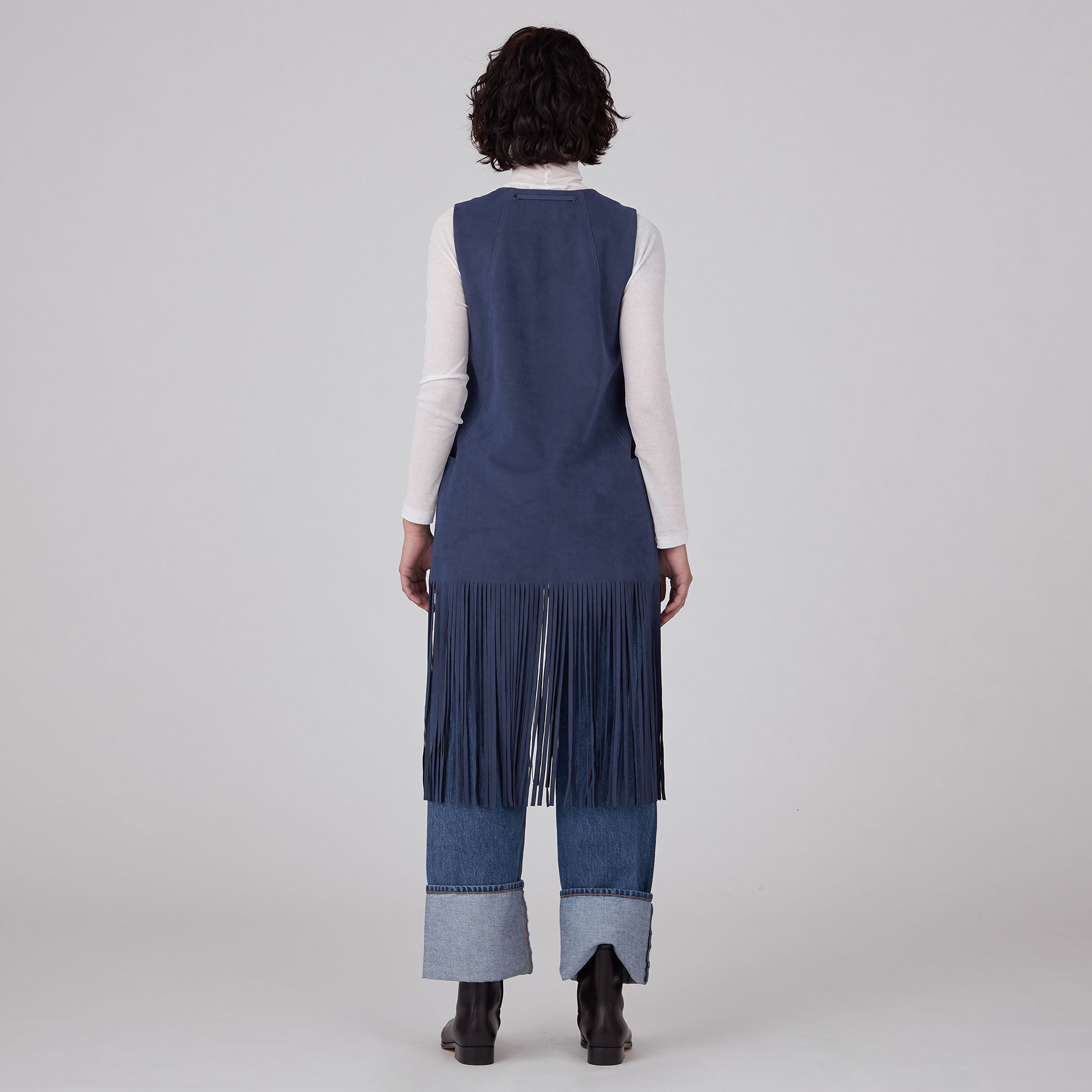 スエードライク ジレワンピース｜トゥモローランド 公式通販