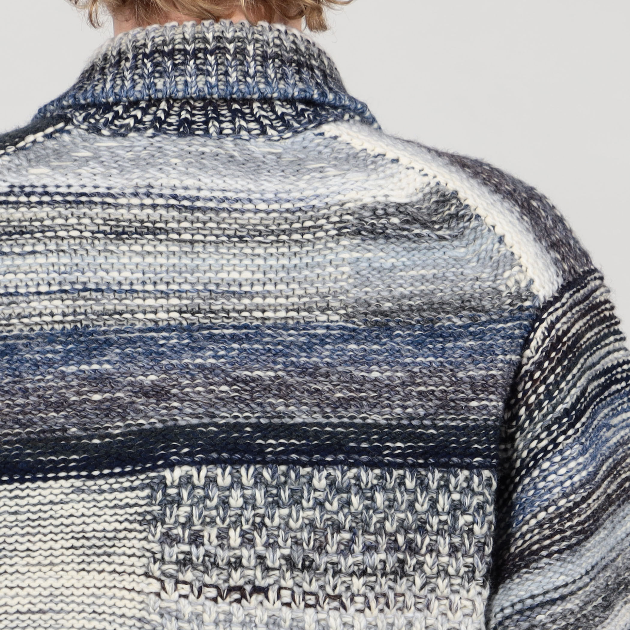 TOMORROWLAND tricot ウール アクリル ニットブルゾン