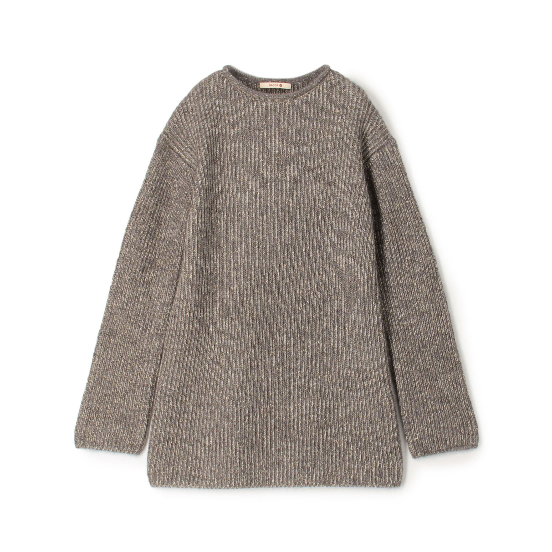 【23区】フェアアイルニット 22AW グレー ウール アルパカ アルパカラメミックス ニットワンピース｜トゥモローランド 公式通販