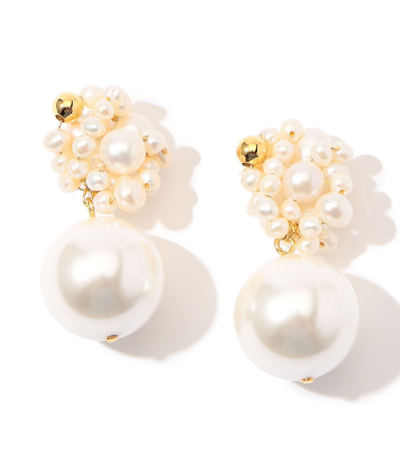 Completedworks second temporal pearl earrings