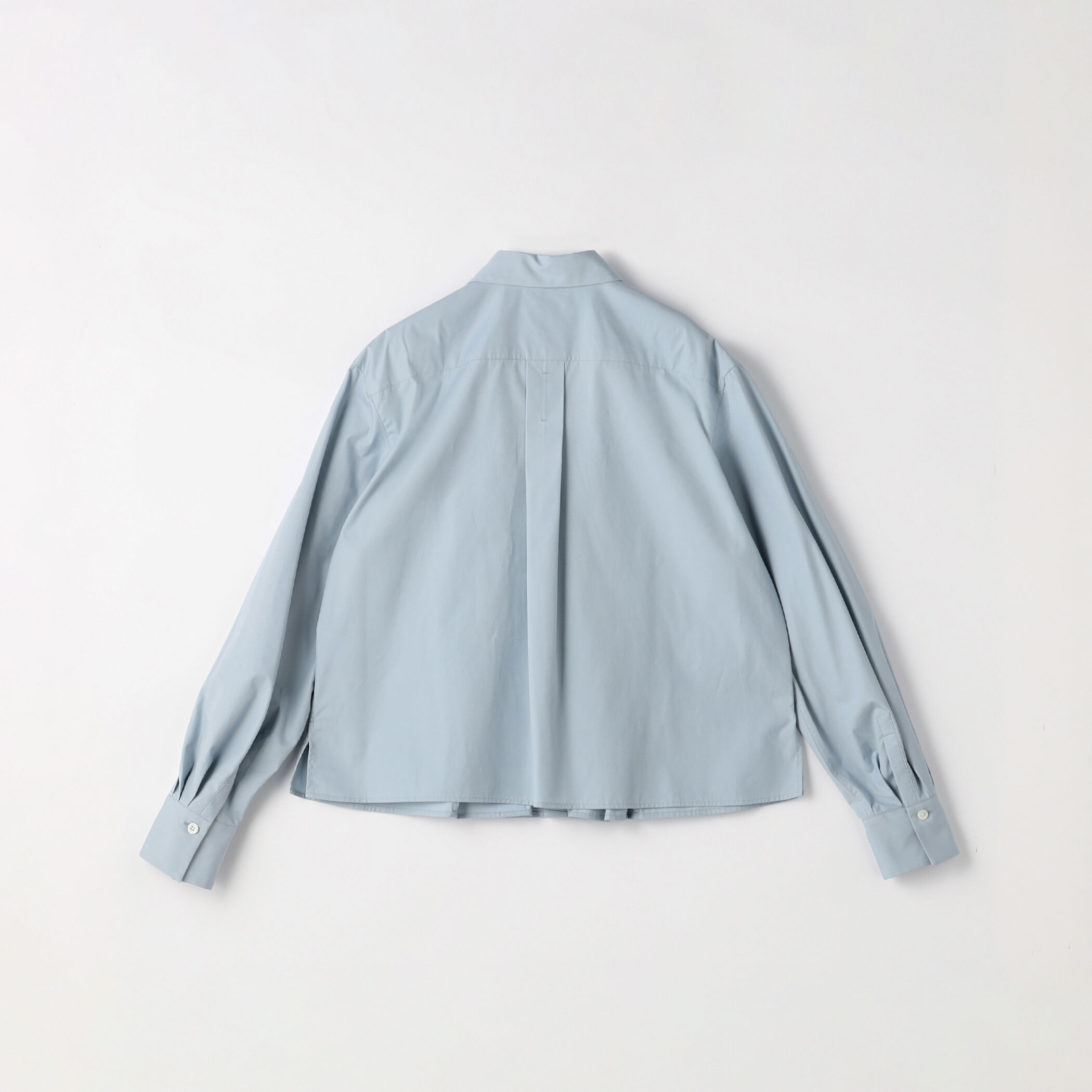 極美品 トゥモローランド BACCA 2,8万 コットン シャツ ブルー 長袖 美品 トゥモローランド BACCA 2,8万 コットン シャツ ブルー