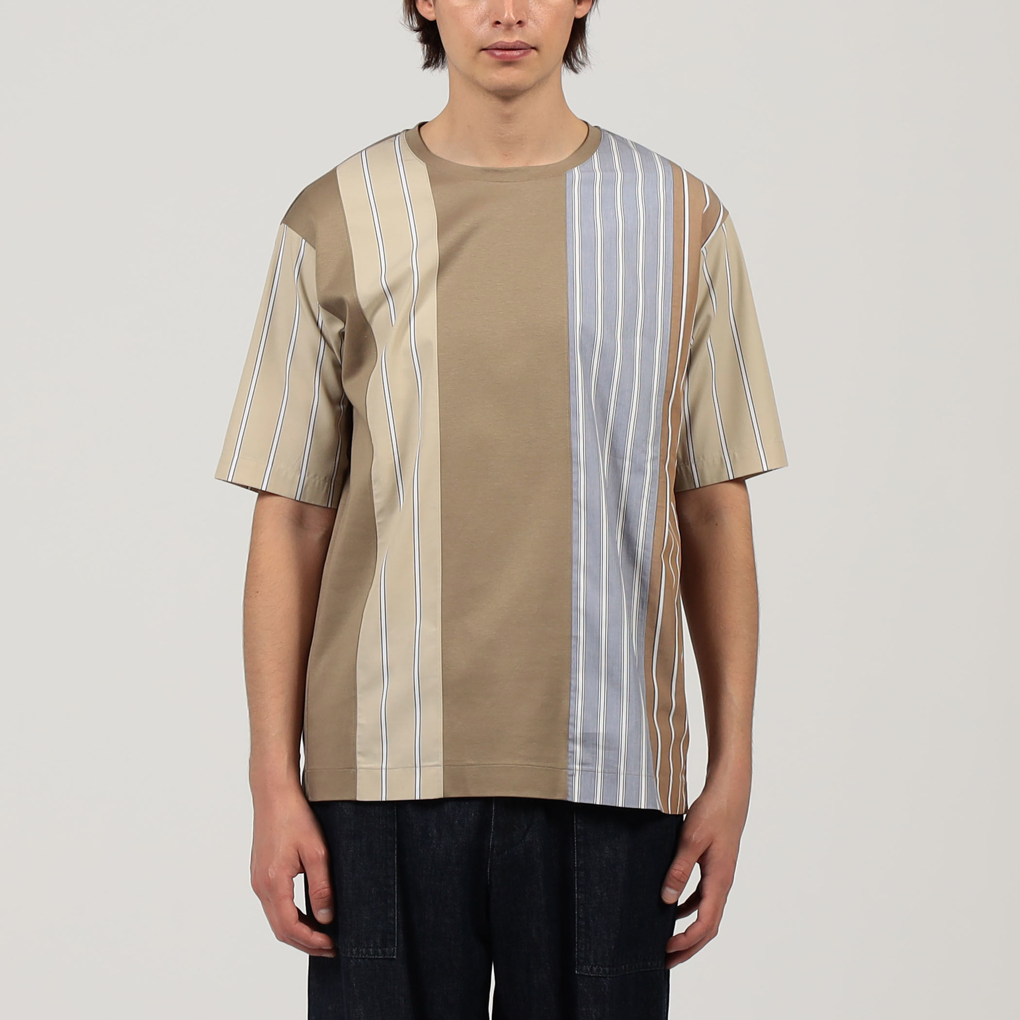 『5年保証』 コットン ストライプ 公式通販 デザインTシャツ｜トゥモローランド トップス