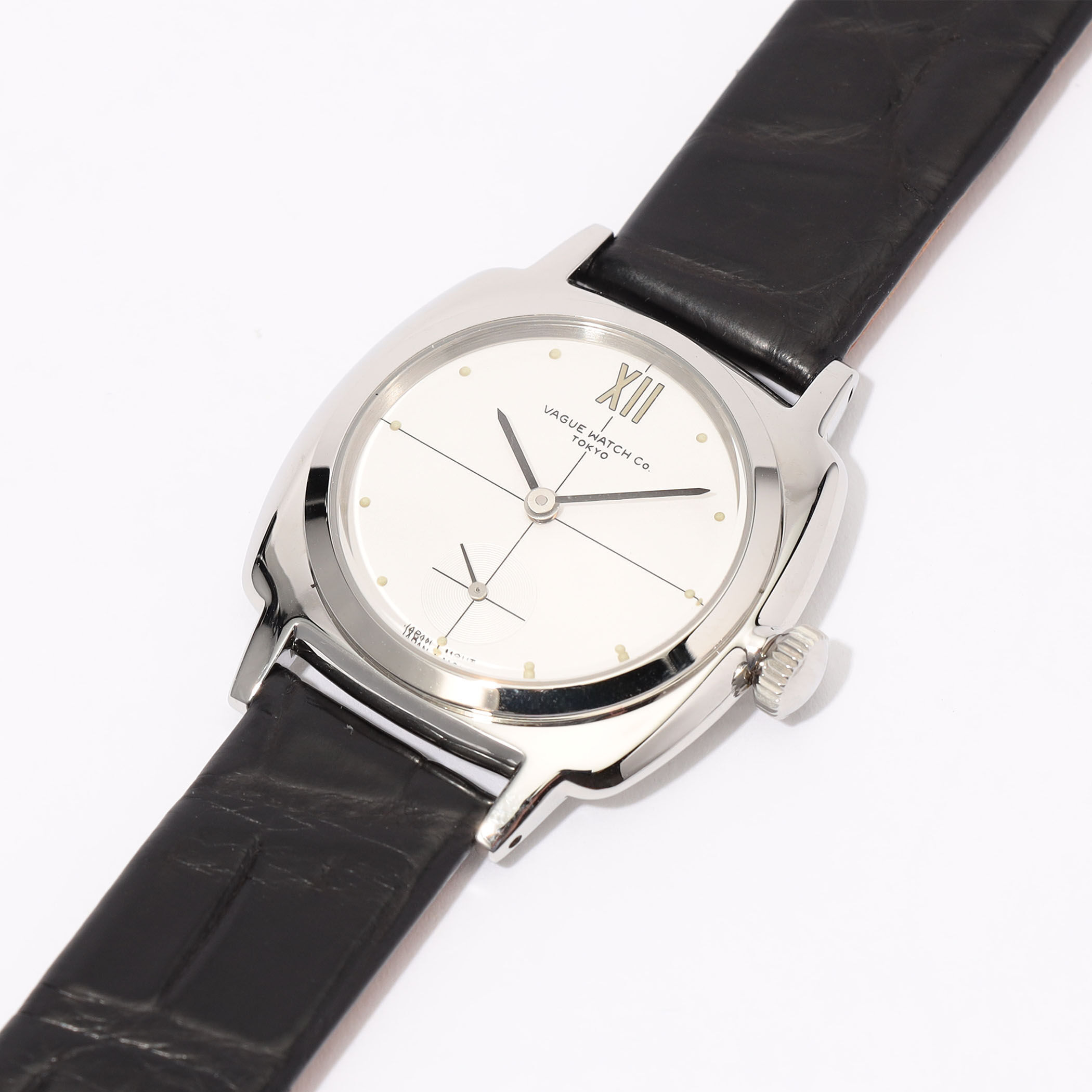別注】VAGUE WATCH Coussin Sophie クロコダイルベルト クォーツ