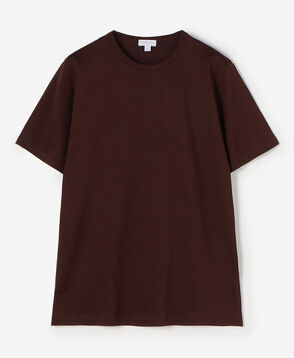 SUNSPEL コットン クルーネックTシャツ