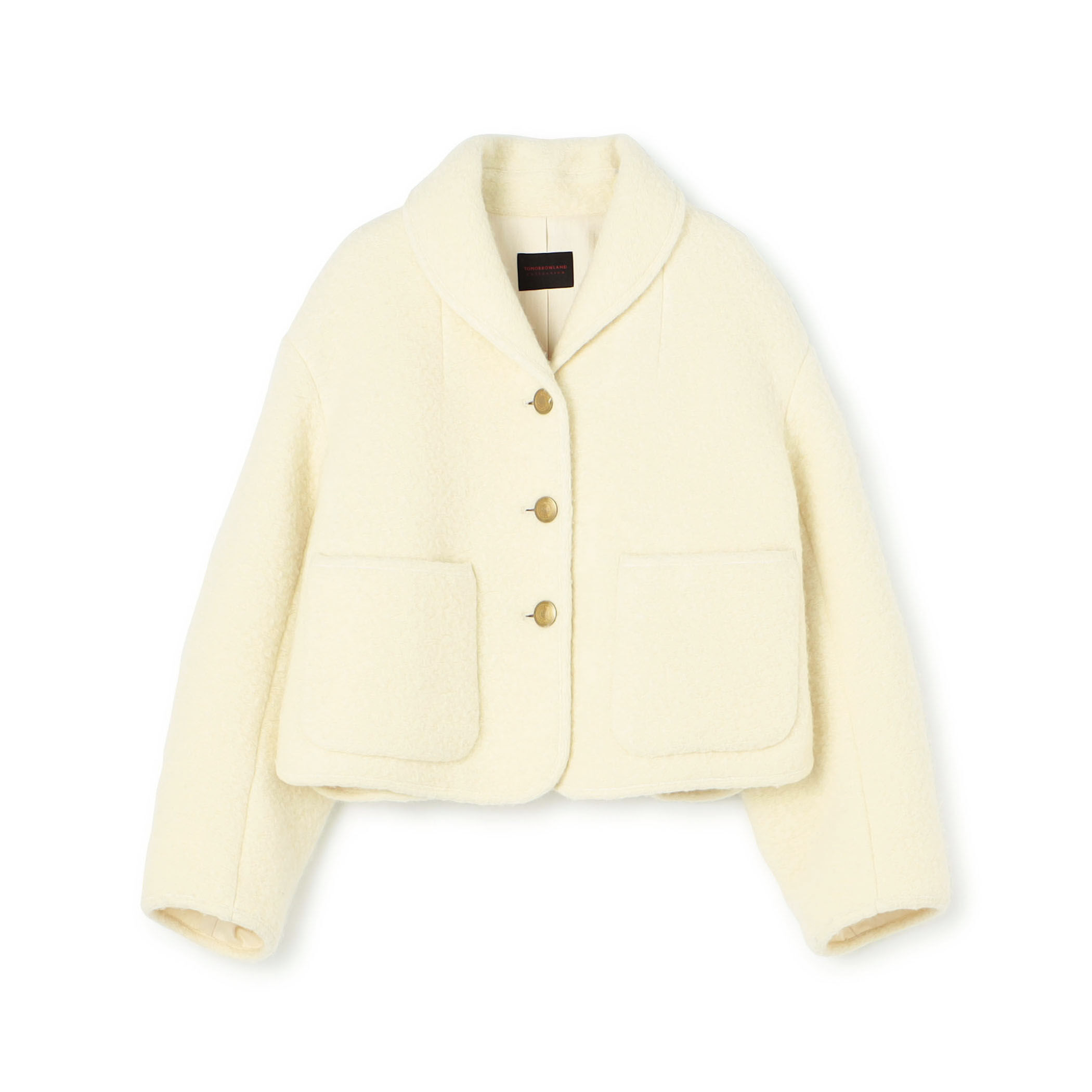 シープニット ショールカラージャケット｜トゥモローランド 公式通販