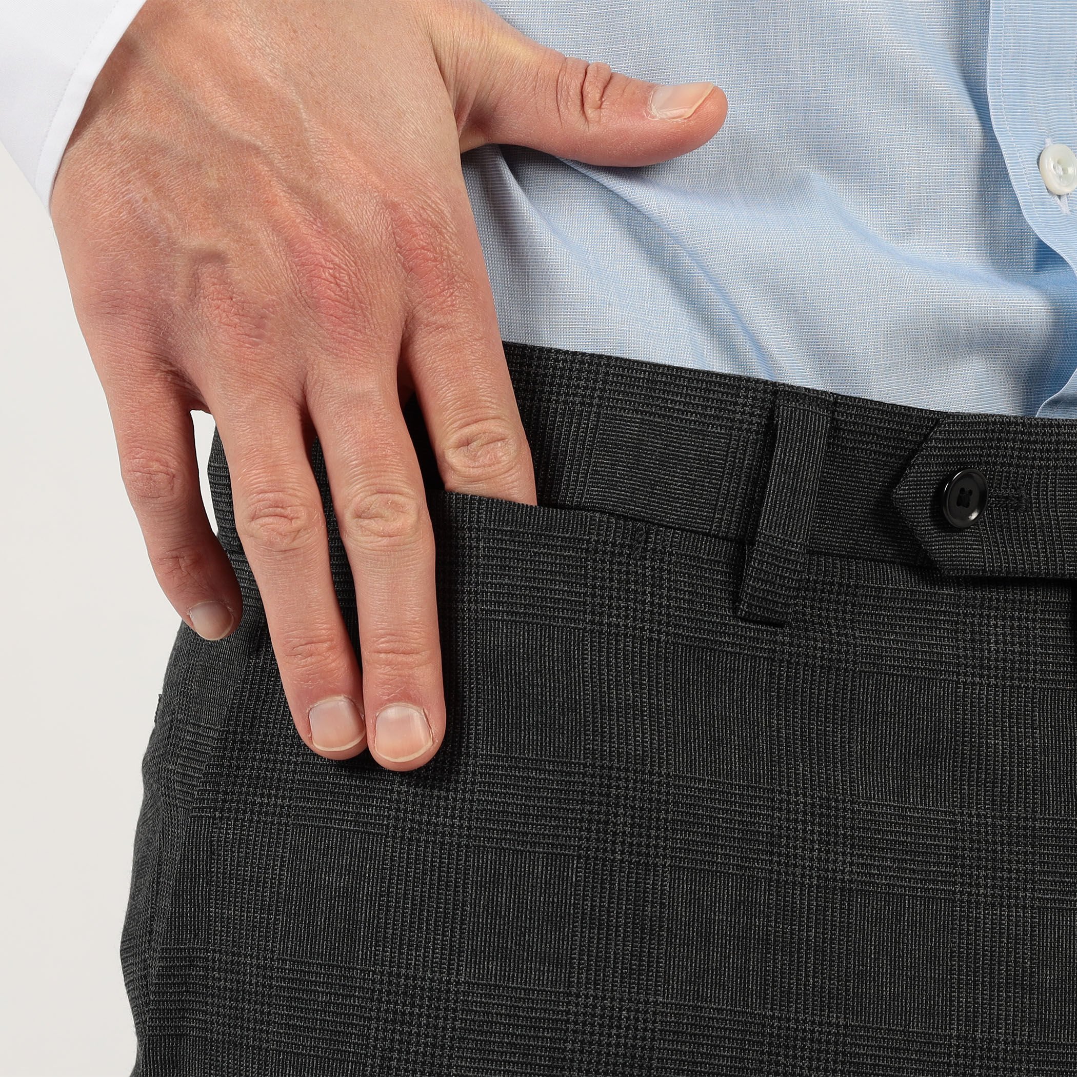 ウール シングルブレステッド 2Bスーツ BRITISH TEX DORMEUIL