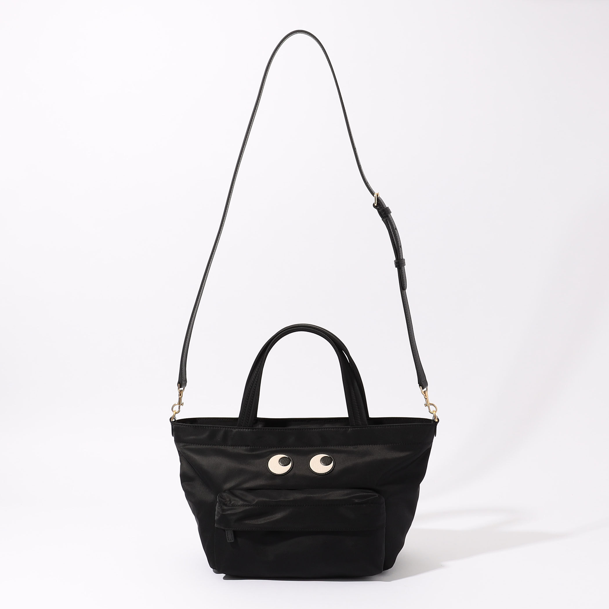ANYA HINDMARCH Eyes ナイロン E/W トート ミニバッグ
