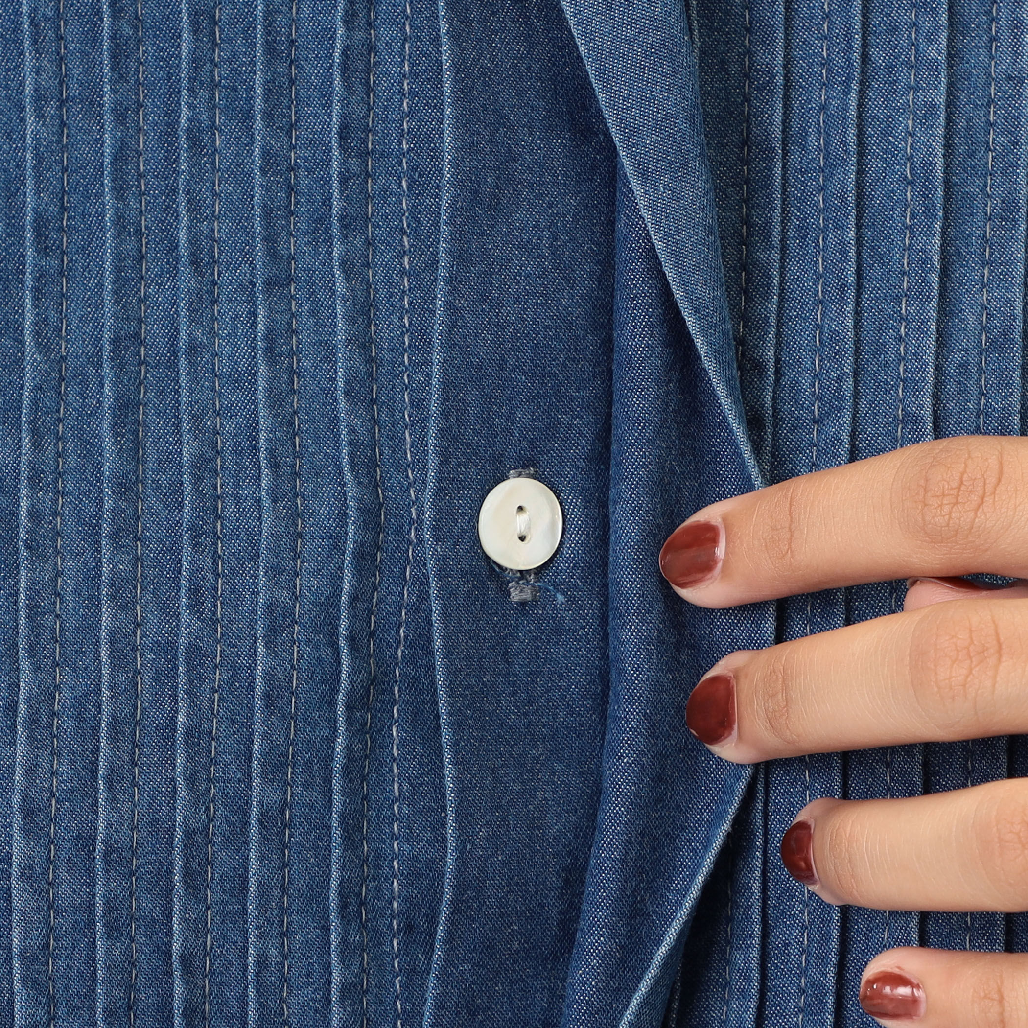 オールドマンズテーラー　ピンタック　エンブロイタリー　刺繍ブラウス タグ付 オールドマンズテーラー ピンタック エンブロイタリー 刺繍