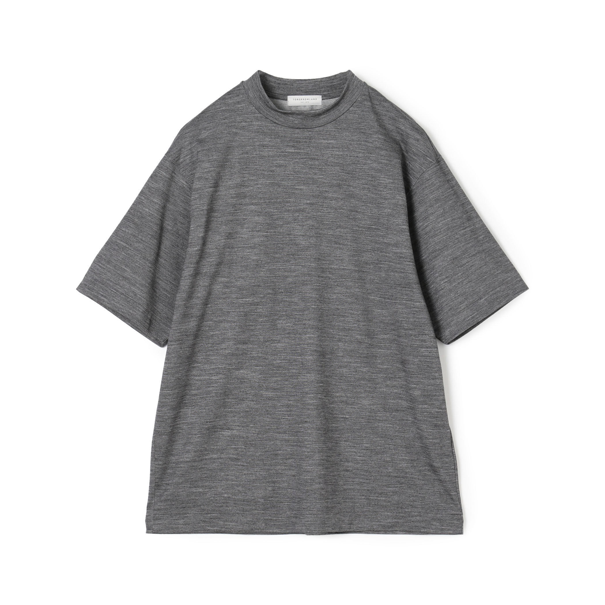新品【renoma】ロゴ　半袖　モックネック　プルオーバー ブラック　Ｍ Penguin by Munsingwear ハーフスリーブモックネックプル