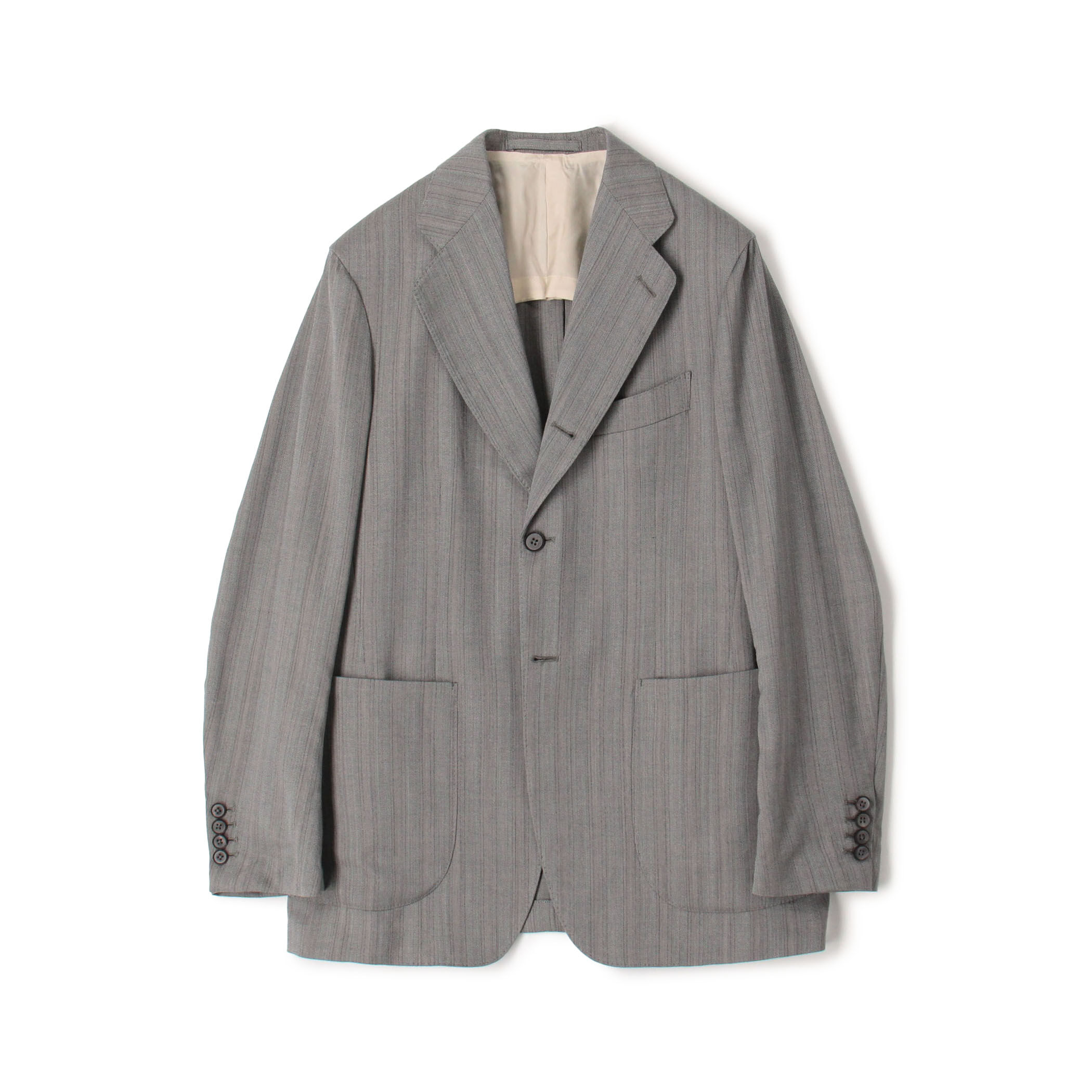 MAATEE&SONS テーラードジャケット ダブル ヘリンボーン MAATEE&SONS (マーティーアンドサンズ) 24AW 