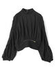 PHOTOCOPIEU OPEN BACK BLOUSE リネンシルク オープンバックブラウス