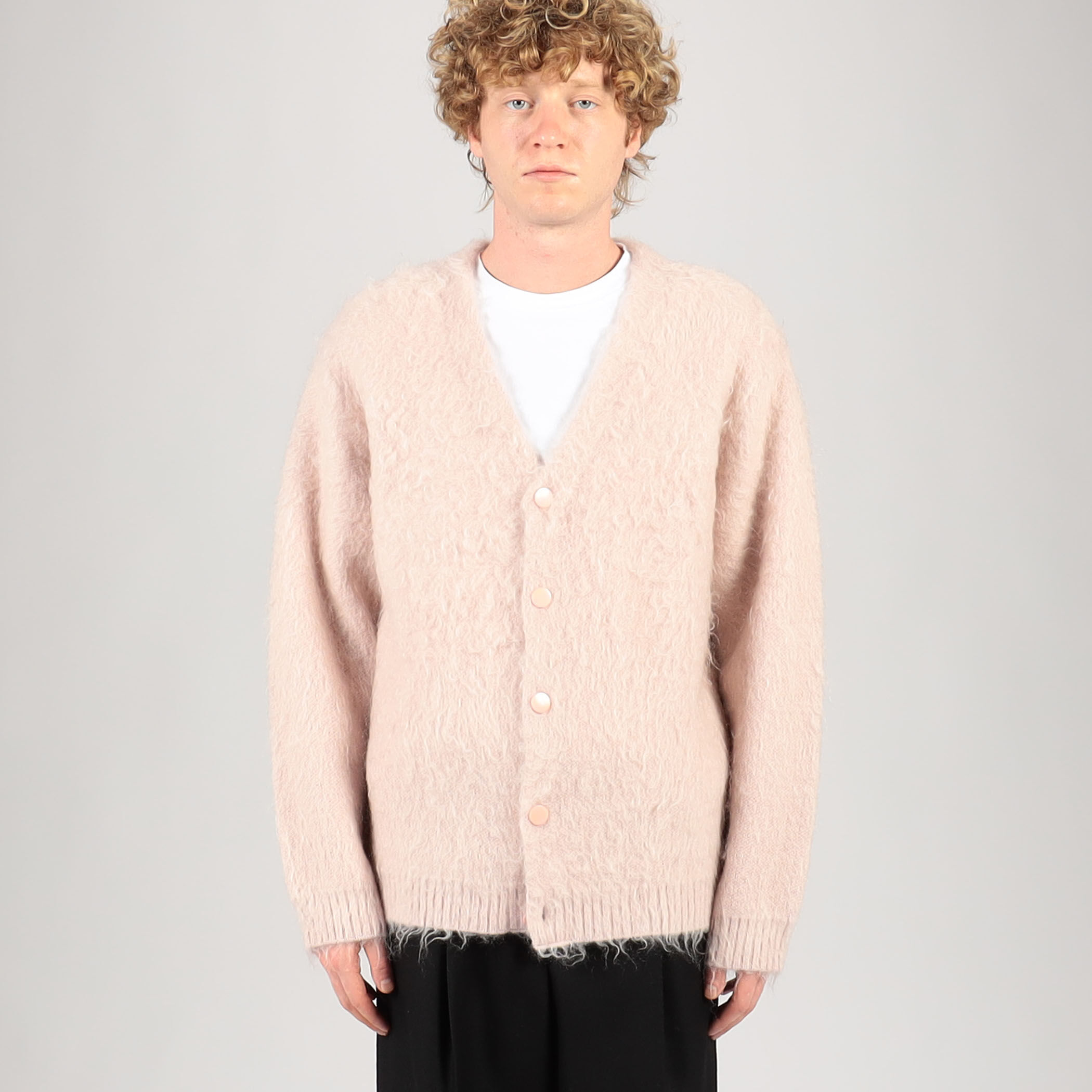 ROUTINE ヴィンテージ起毛 Vネックカーディガン｜トゥモローランド