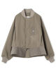 【別注】THE RERACS LAYERED HEM MA-1 BOMBER JACKET