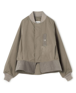 【別注】THE RERACS LAYERED HEM MA-1 BOMBER JACKET