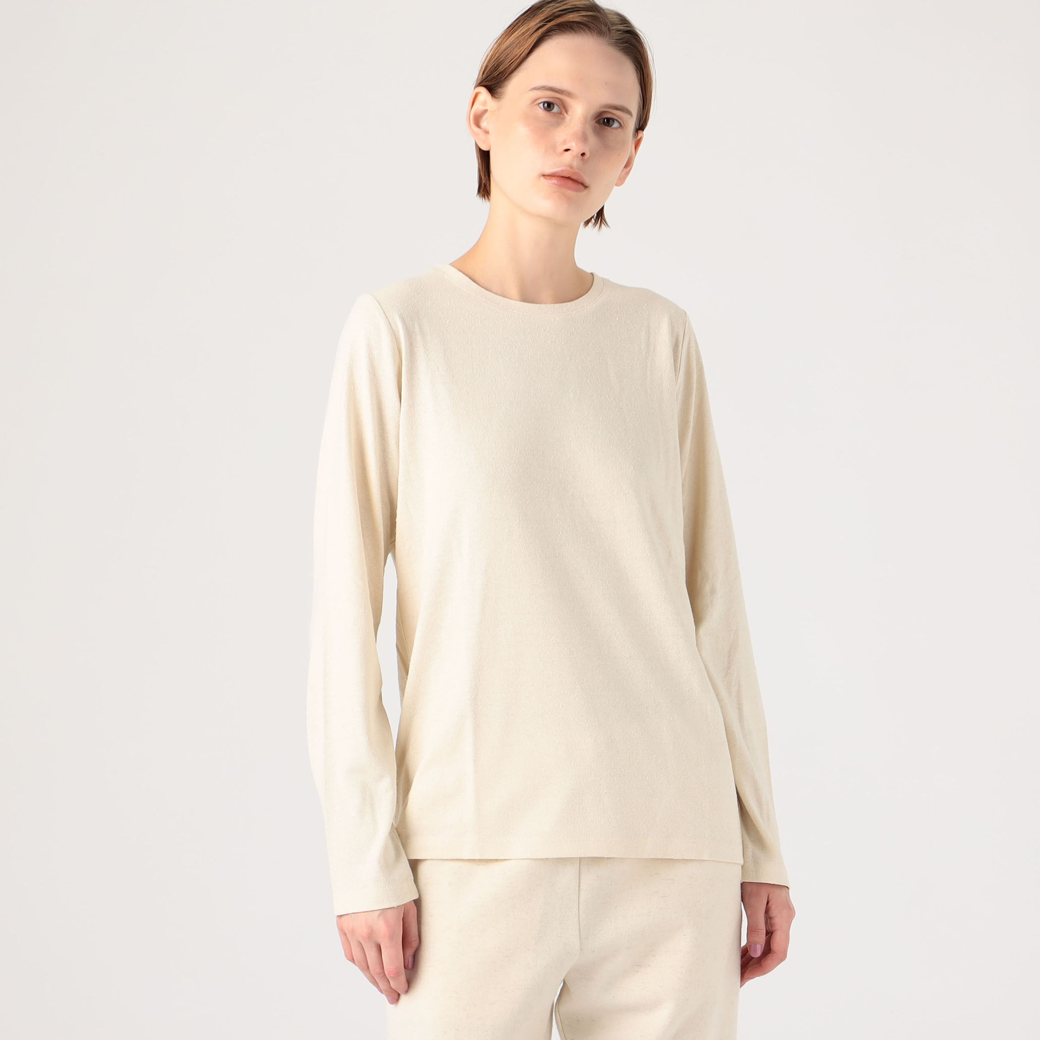 卸売 SILK BASERANGE LONG 公式通販 TOP｜トゥモローランド SLEEVE トップス