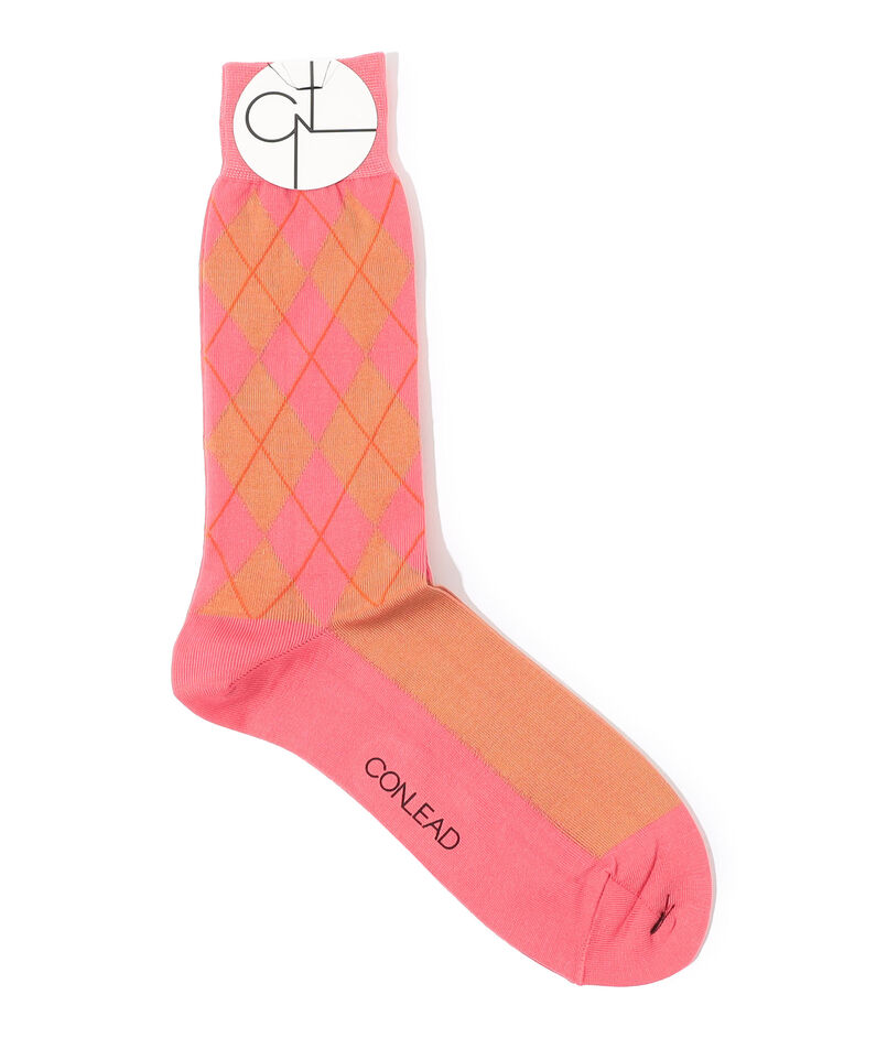 CONLEAD Argyle ソックス