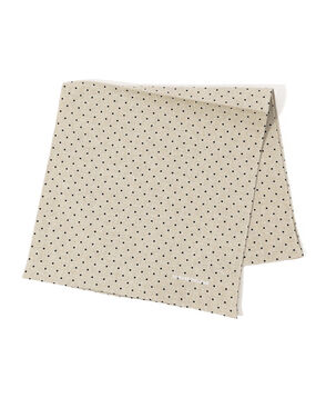 TOMORROWLAND コットンリネン ドットハンカチ