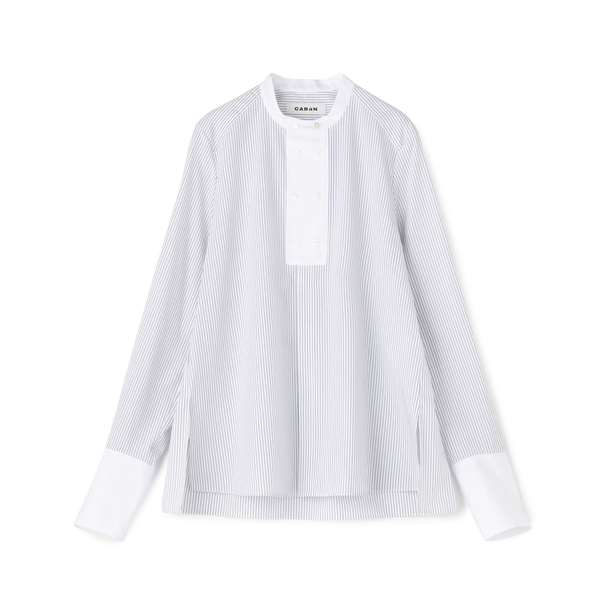 コットンブロードコンビ ダブルボタンシャツ｜トゥモローランド 公式通販