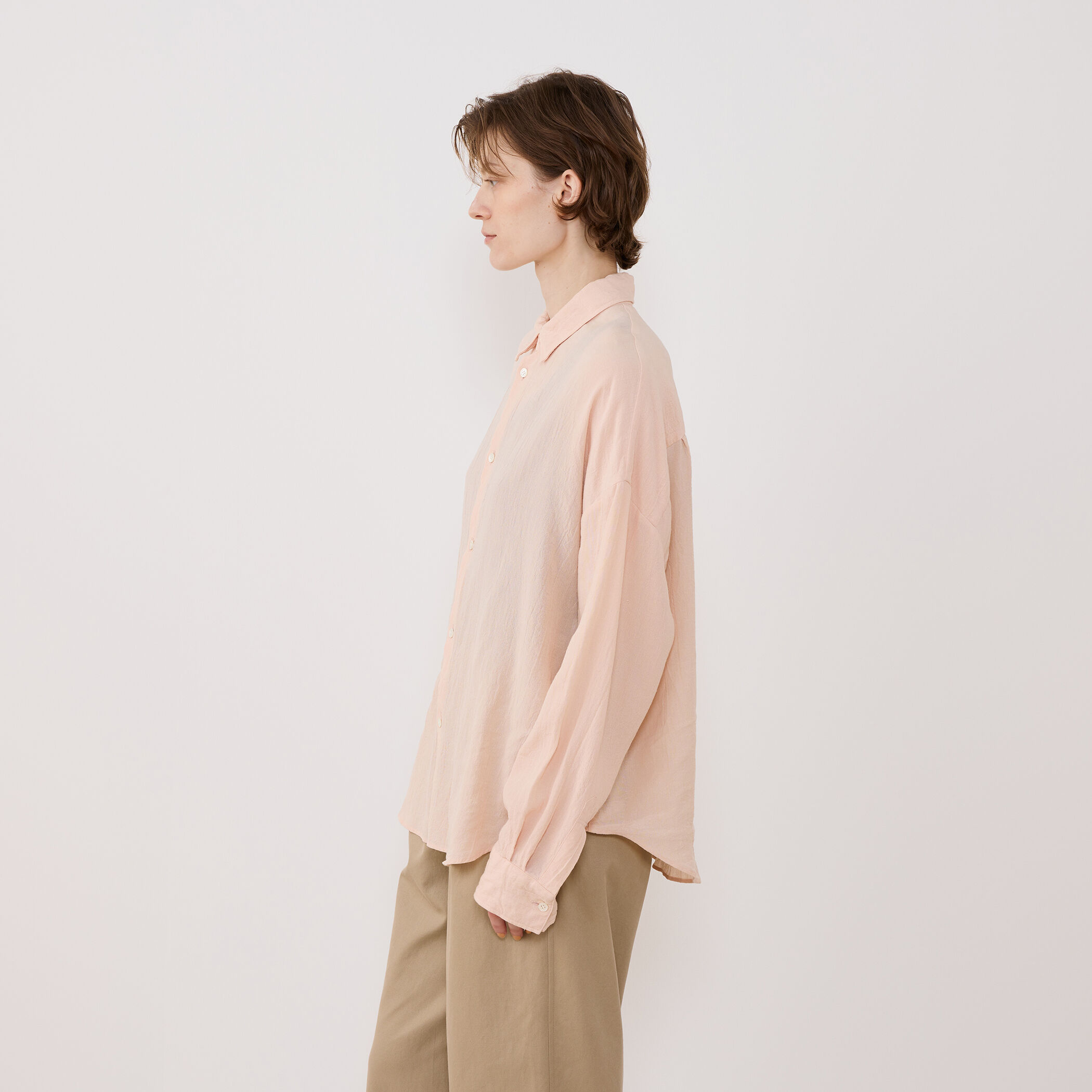 オークエッセンス ドロップショルダーシャツ｜トゥモローランド 公式通販