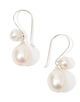 mounir Double Pearl ピアス