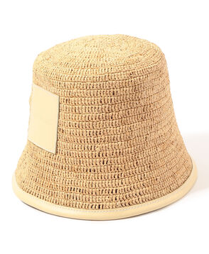 JACQUEMUS LE BOB SOLI ラフィア バケットハット