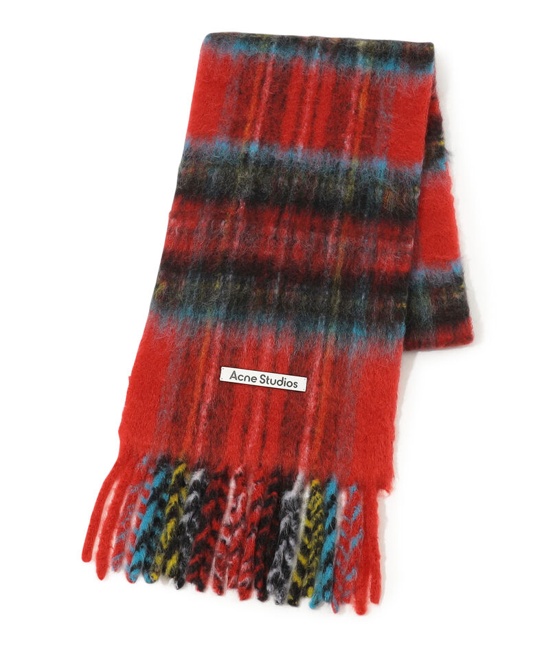 Acne Studios モヘヤチェックストール