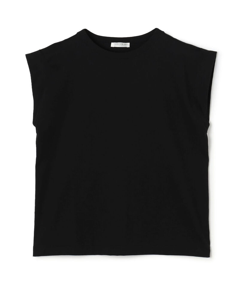 スーピマコットンジャージー フレンチスリーブプルオーバー