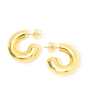 LIE STUDIO Rose ゴールドピアス