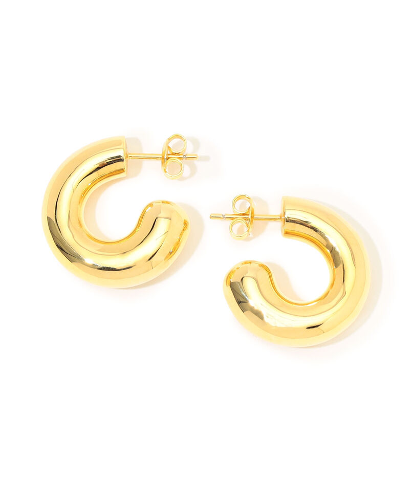 LIE STUDIO Rose ゴールドピアス