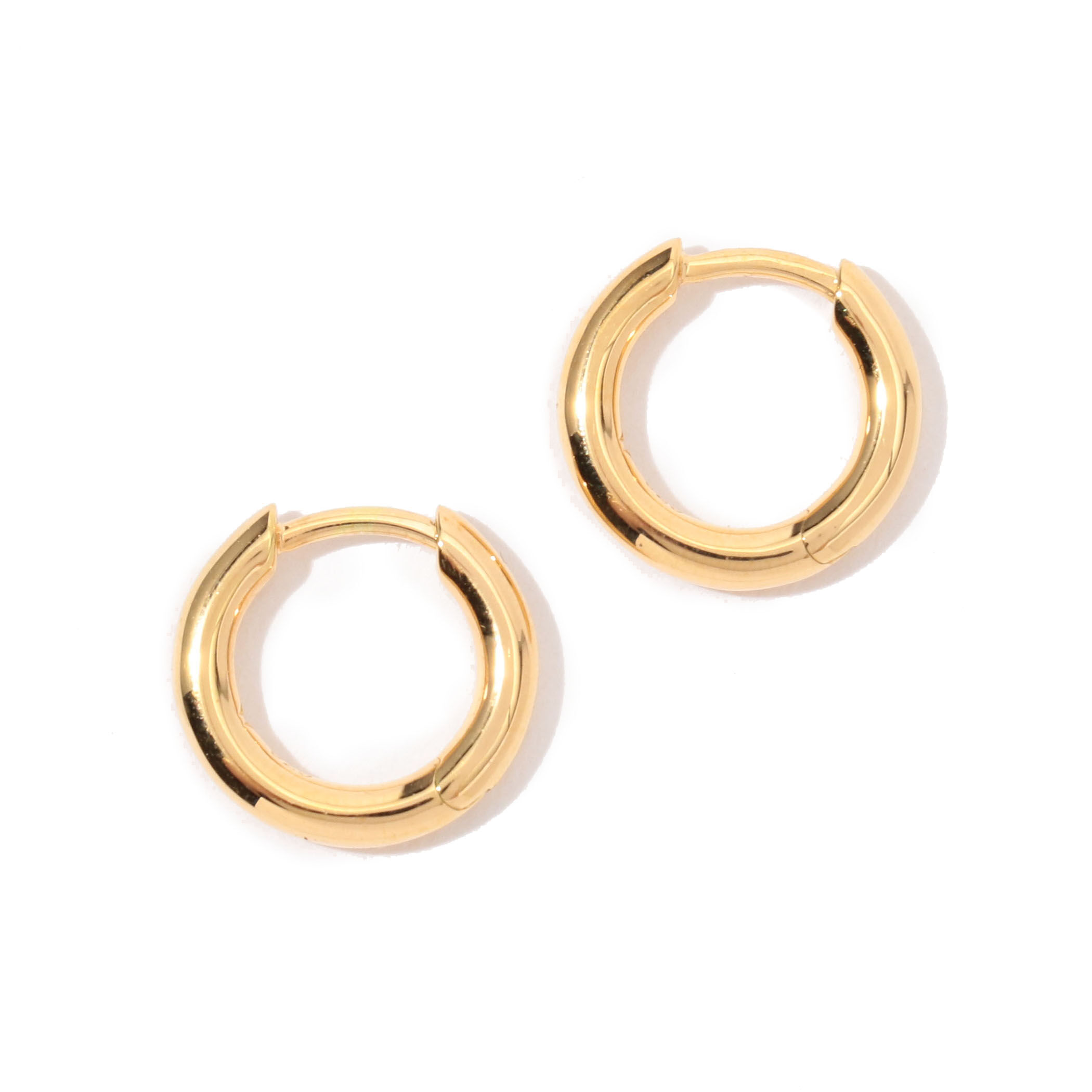 TOMWOOD - Classic Hoop Small Gold / ピアス / 925スターリング