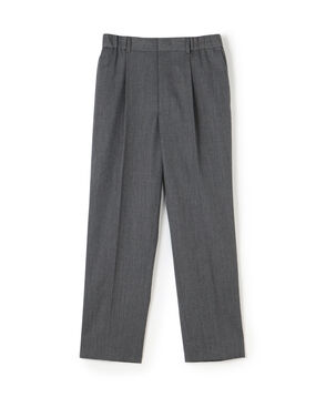 CABaN ウールギャバジン 1タックテーパードパンツ