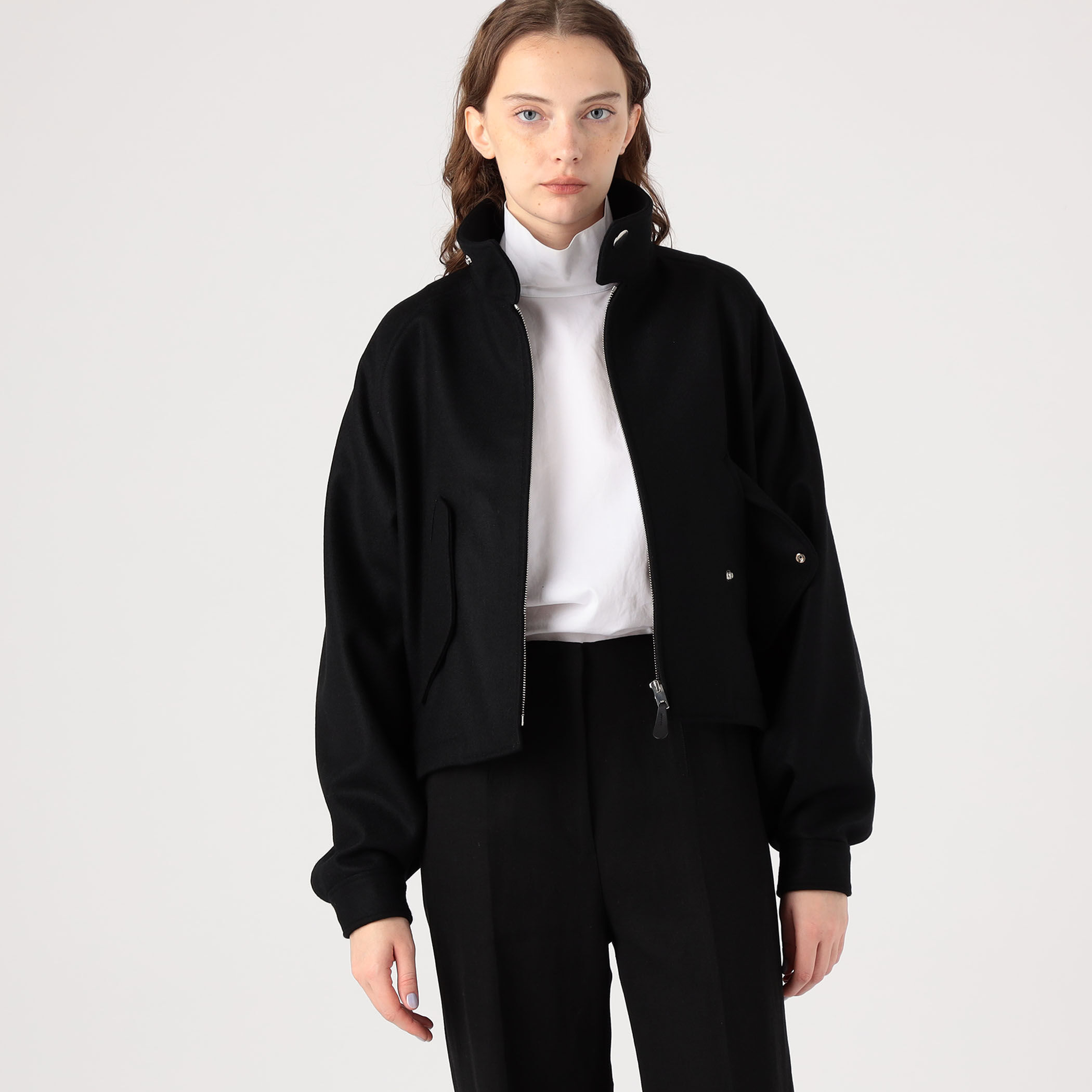新品 THE RERACS 24SS エディション別注 ハリントンコート 48黒