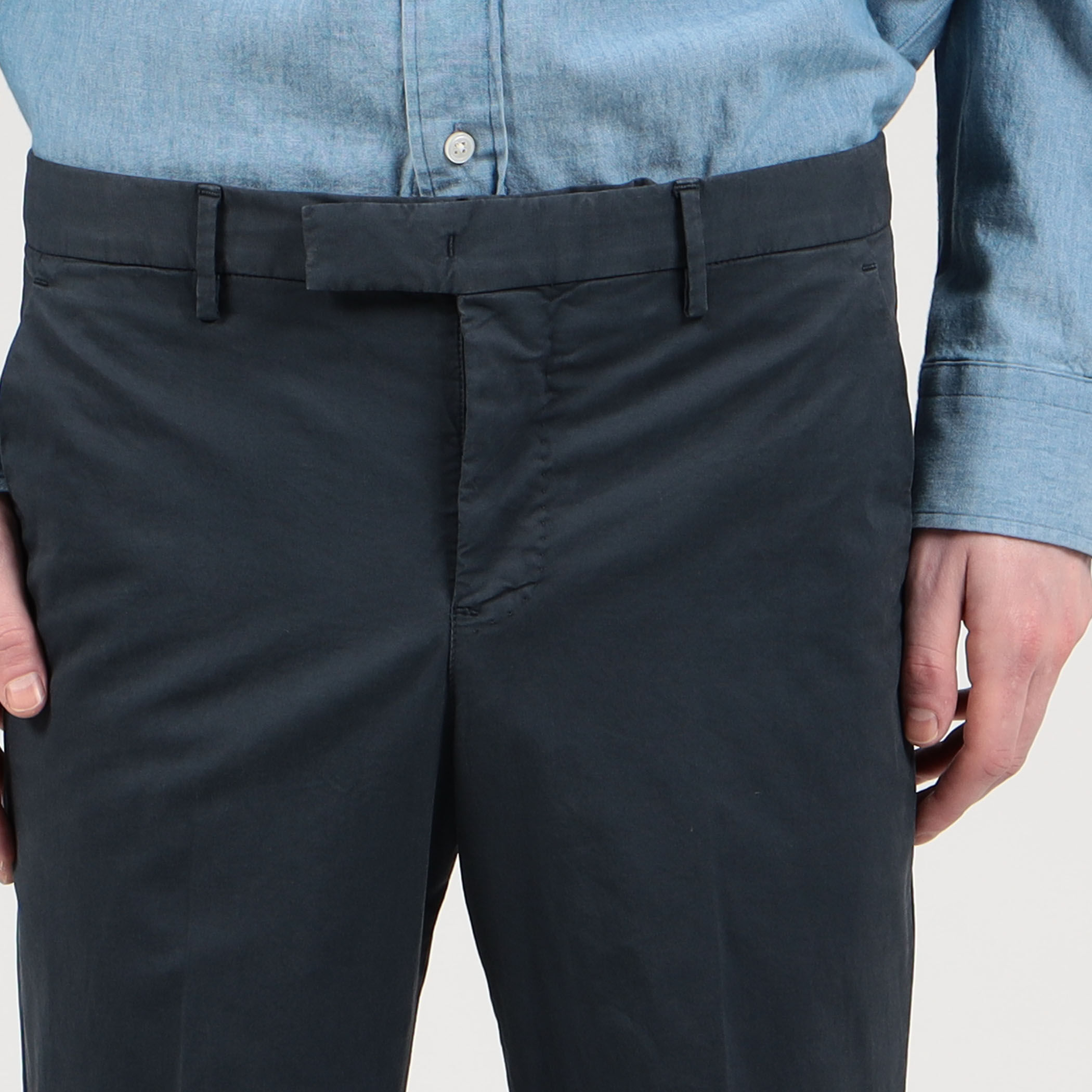 PT TORINO MASTER FIT コットンポリウレタン スリムパンツ