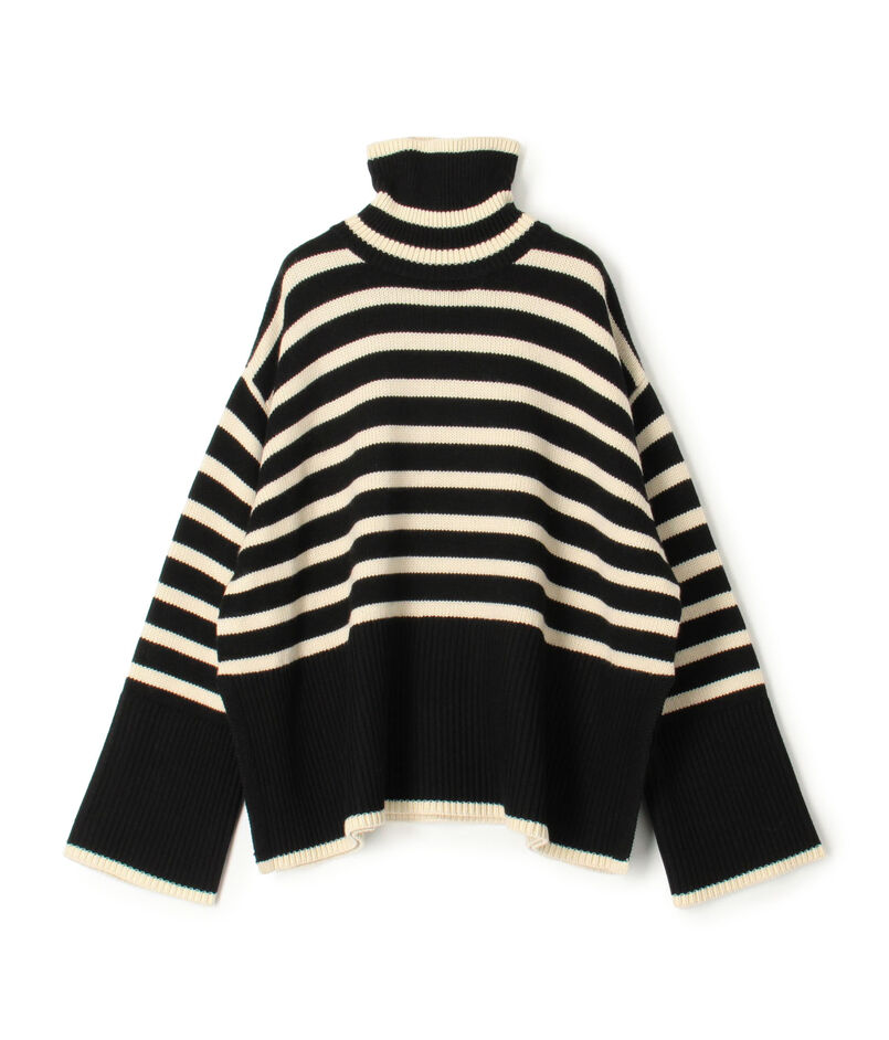 TOTEME ストライプタートルネックニット｜トゥモローランド 公式通販