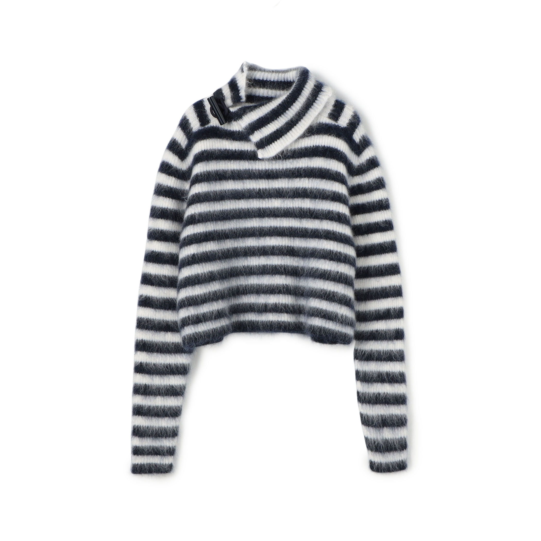 JACQUEMUS Le Pull Marinaセーター　ボーダーニット Jacquemus Le Pull Marina セーター | ブルー | FARFETCH JP