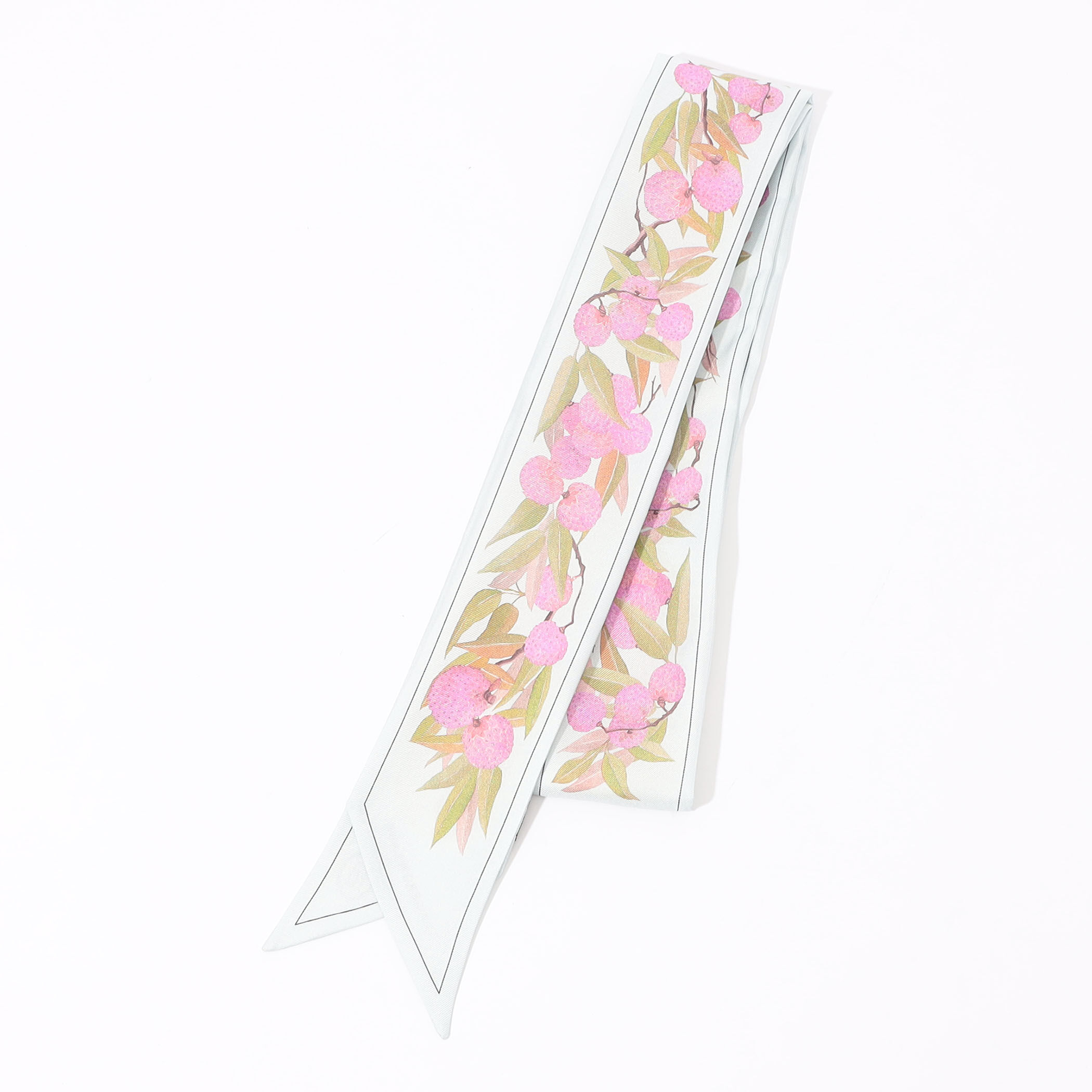 Atelier TOMORROWLAND AUTUMN FLOWER BANDEAU シルクスカーフ