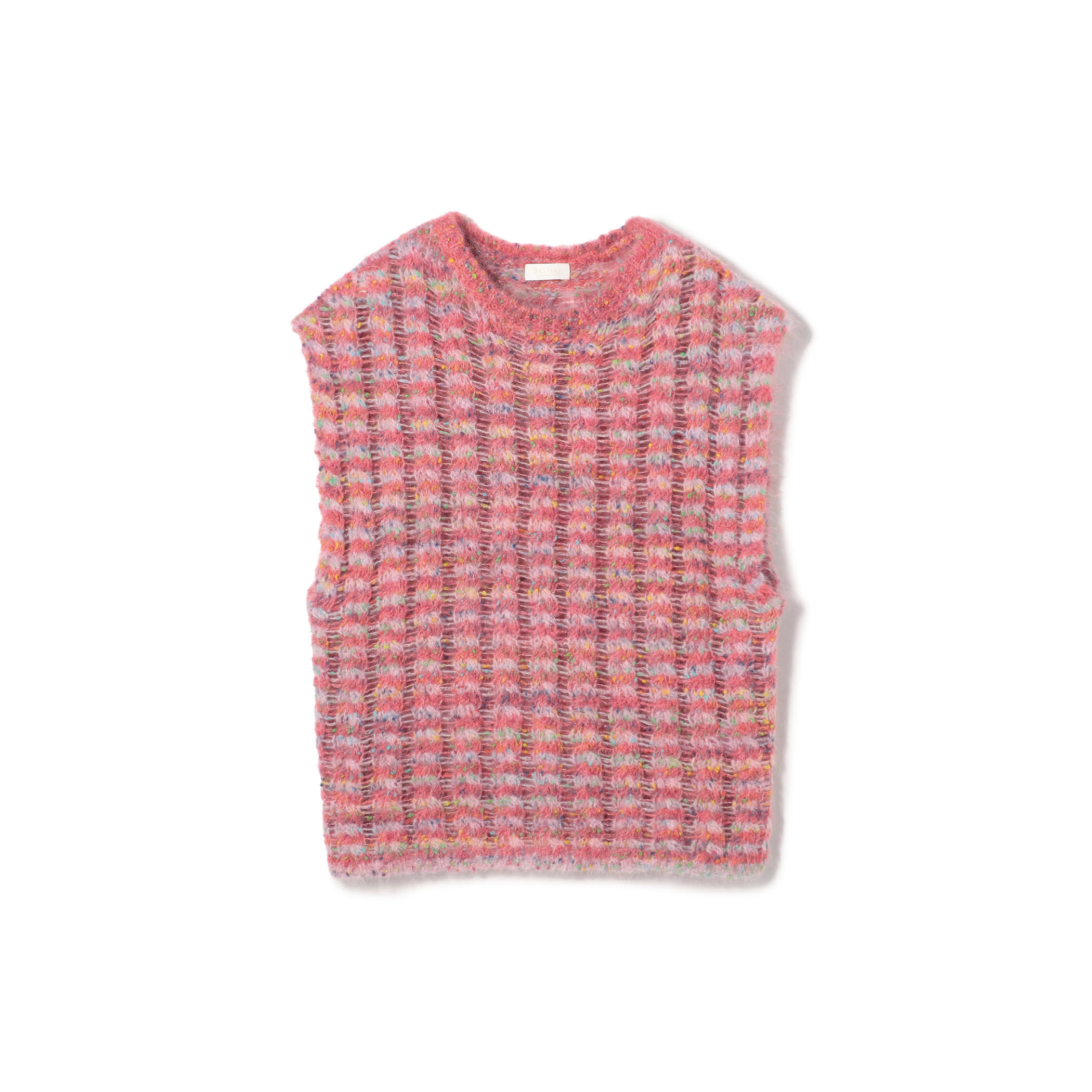 ミックスボーダー クルーネックベスト｜トゥモローランド 公式通販