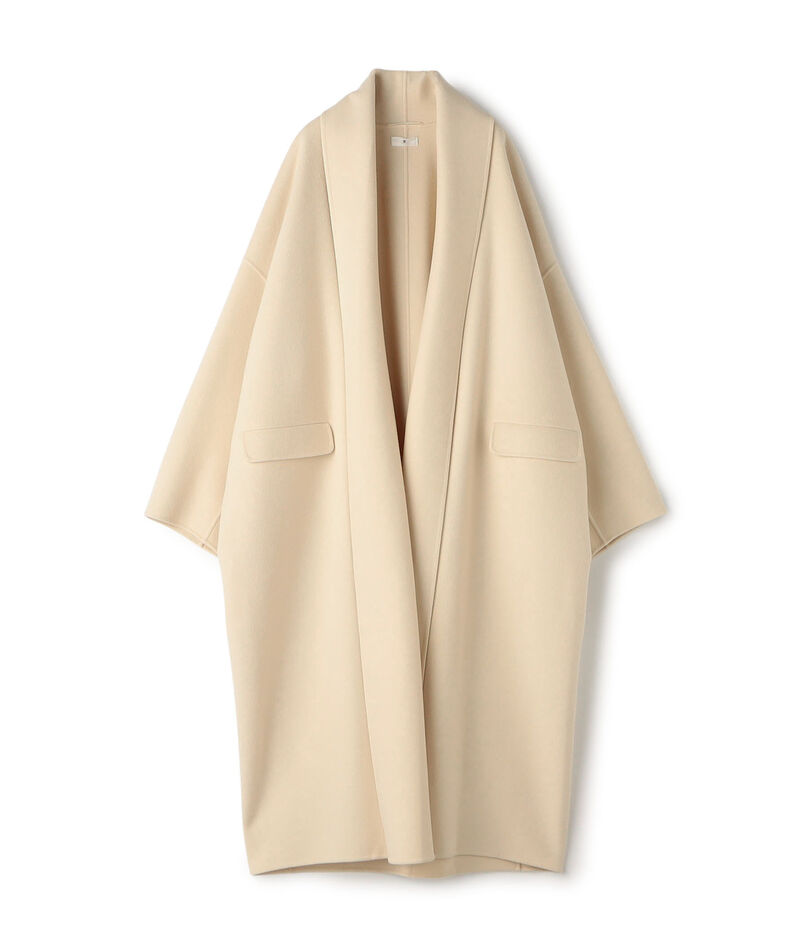 ウールダブルフェイス ロングコート