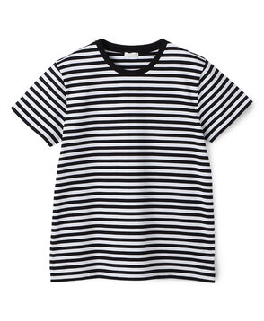 ファインコットン クルーネックプルオーバー